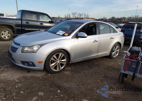 2012 Chevrolet Cruze Ltz z USA, uszkodzony, nr VIN 1G1PH5SCXC7283510